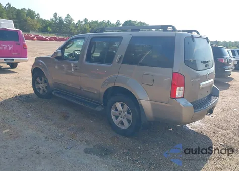 2008 Nissan Pathfinder Se z USA, uszkodzony, nr VIN 5N1AR18U98C618592